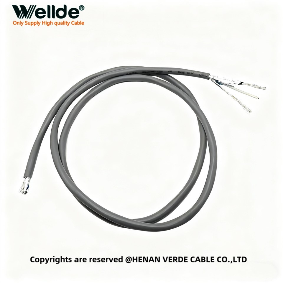 One Pair 16 AWG Shielded Control Cable for Industrial Control Systems