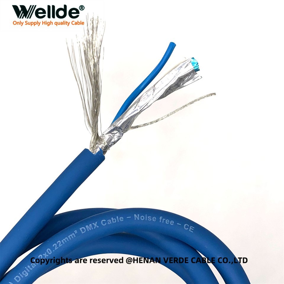 24 AWG Tinned Copper DMX Cable