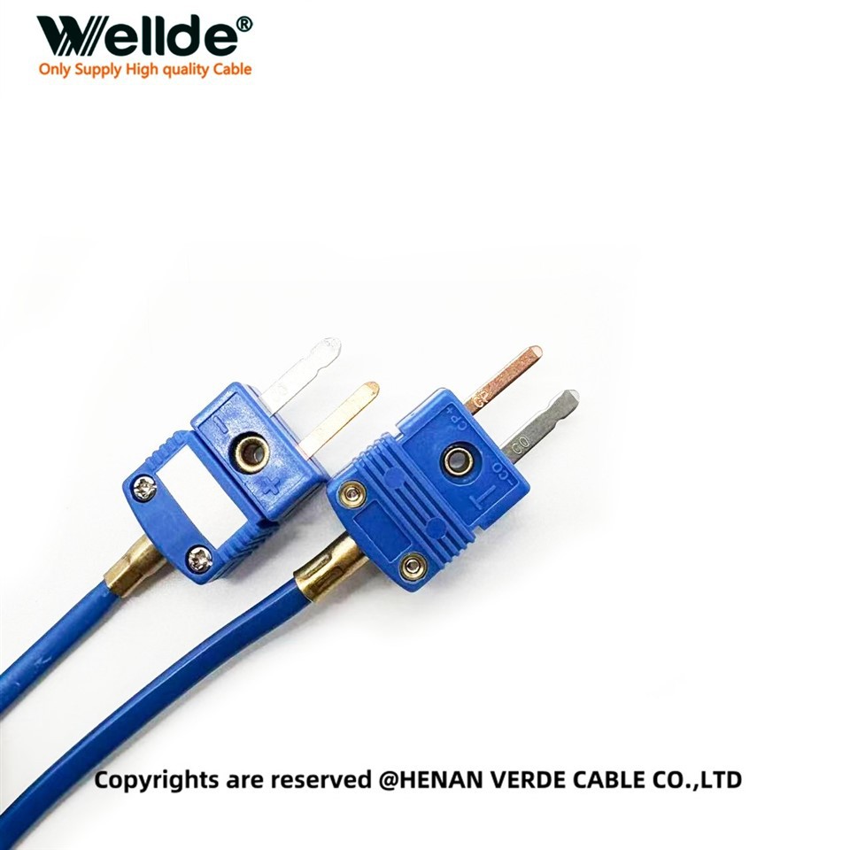 Multi-core Shielded T-Type Thermocouple Wire high quality